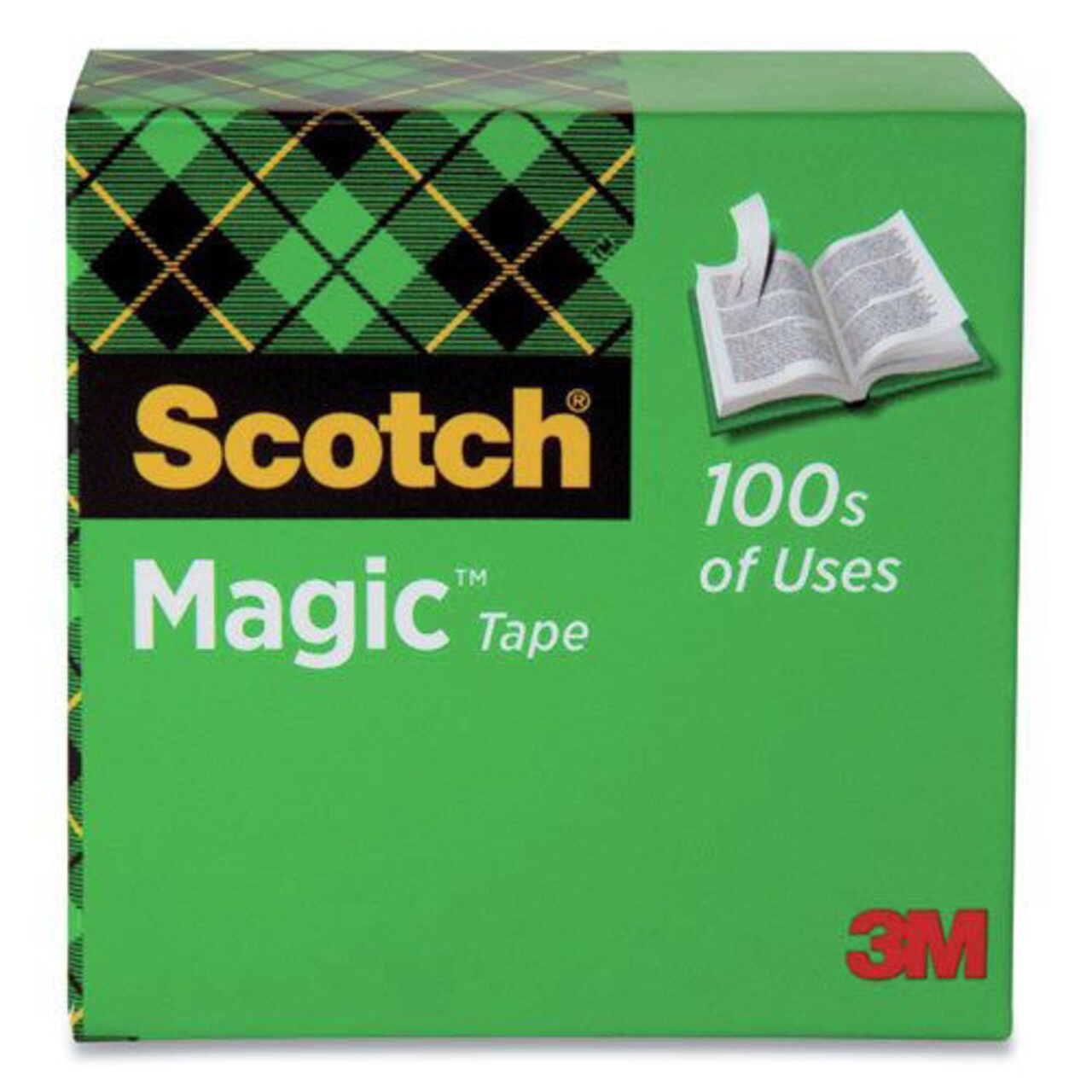 Scotch Magic 0.75 in. x 72 yards 3 in. Core Tape Refill - Clear (1-Roll)